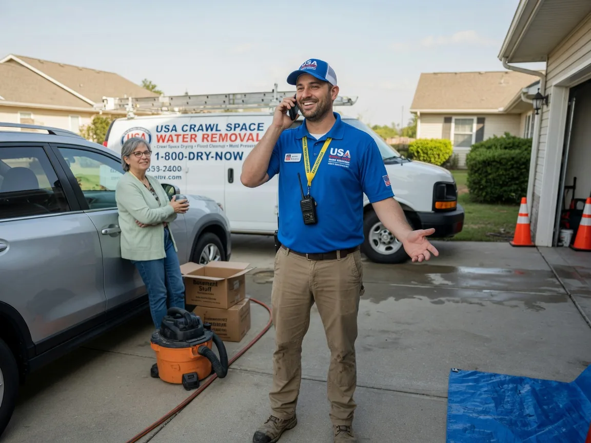 Crawl Space Water Removal Chocowinity, NC FAQs